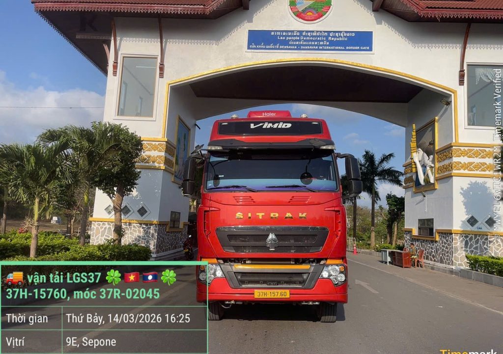 Vân chuyển Hàng Từ Cửa Lò Đến Viêng Chăn Lào.
